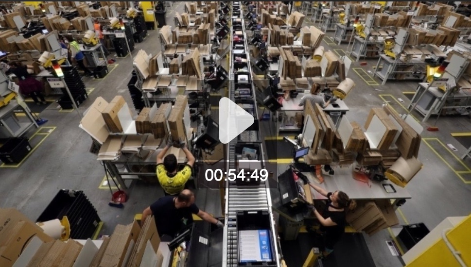 Ansiedad y lesiones de los trabajadores amazónicos, Mainat, Núria Salan y grandes supermercados de datos
