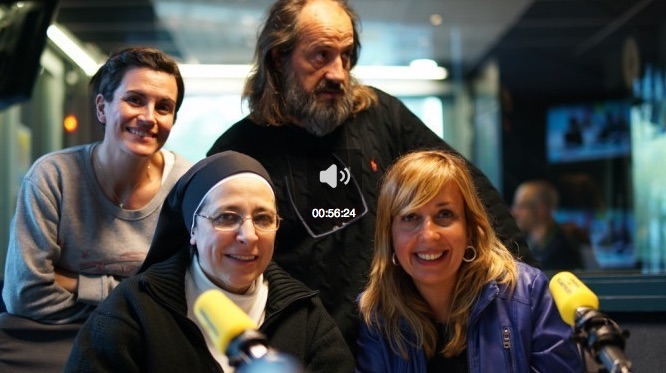 Sor Lucía Caram y Oscar Camps y publicidad catalana en Netflix