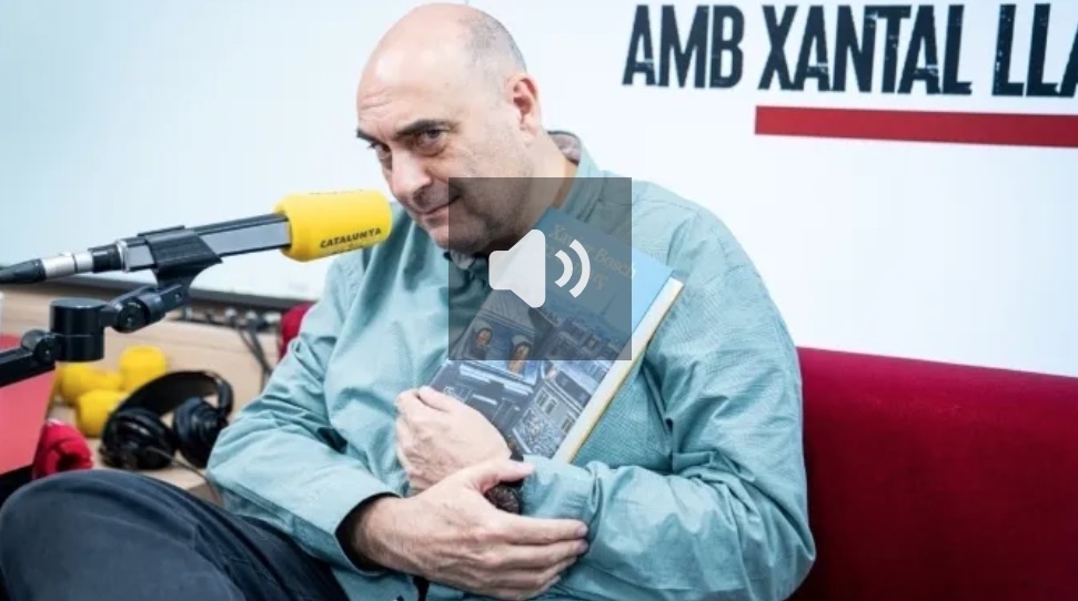 Xavier Bosch: «Sant Jordi es el día más hermoso del año: es el gran lugar de Cataluña»