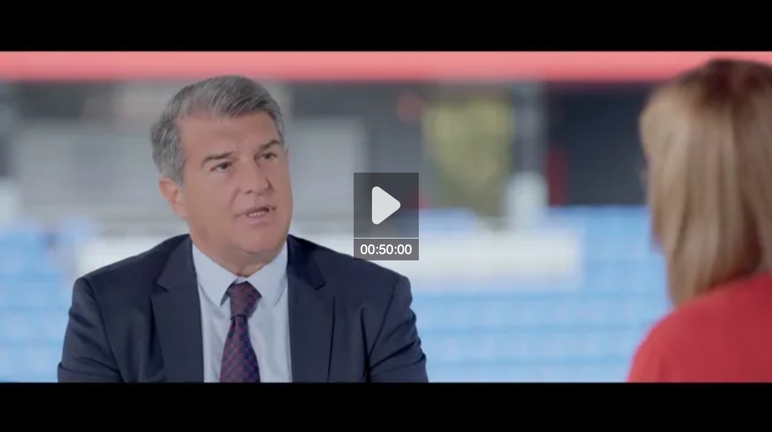 Joan Laporta: «En menos de 10 años tendremos una mujer presidenta de Barça»